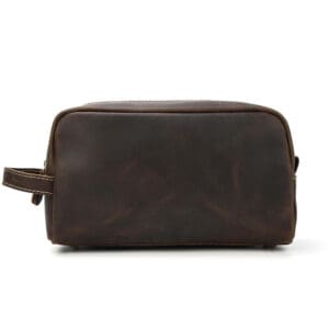 Genuine Leather Toiletry Bag
