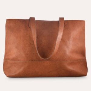 Leather Shopping Bag