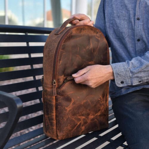 Kiko Executive Backpack Lockable Zipper 5