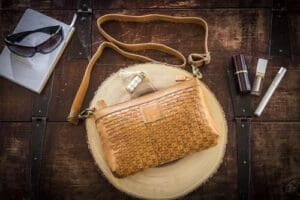 Kiko Weaved Crossbody Bag
