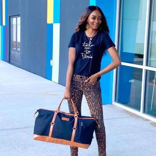 Threaded Pear Canvas Weekender 5