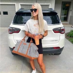 Threaded Pear Canvas Weekender