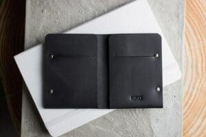 Leather Twofold Wallet