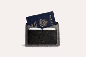 Leather Passport Holder